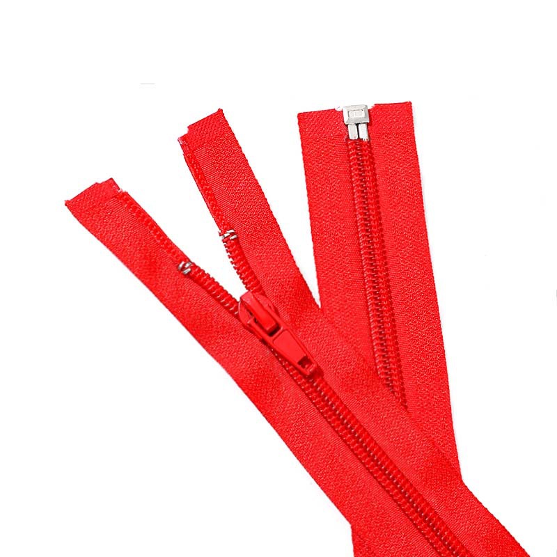 competitive price of no.3 nylon open end zipper customized color 