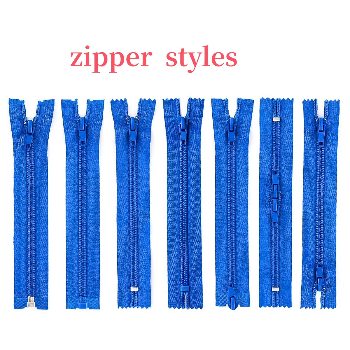 competitive price of no.3 nylon open end zipper customized color 