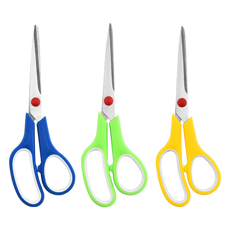 manufacturer  good quality 8 Inch Soft Comfort-Grip Handles Sharp Scissor Multipurpose Office  home Scissors