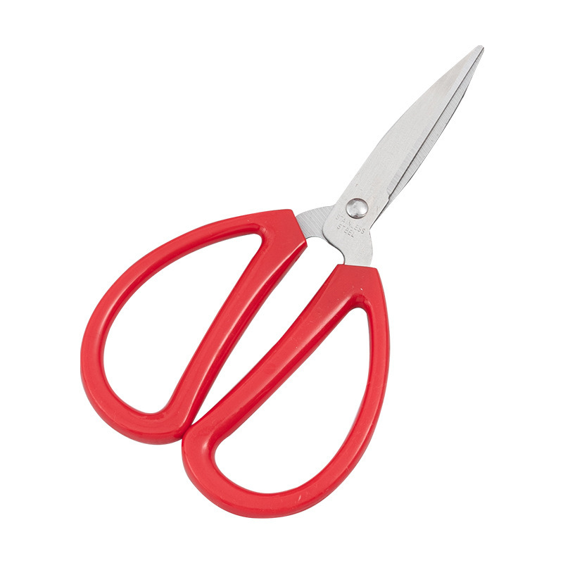 Whosale super Factory Price Plastic Handle Office Scissors 8" Multipurpose Left Hand Household Scissors For Office Home School