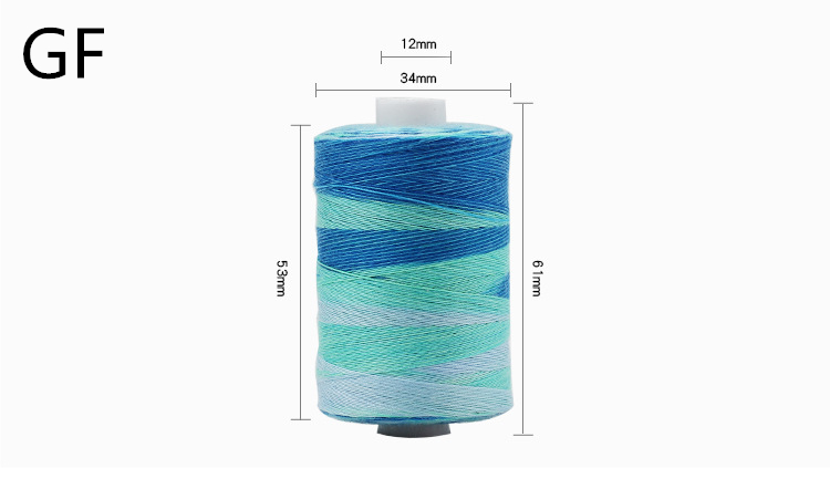 Wholesale Household 1000yards Per Spool Sewing Machine Thread 402 Colorful 100% Polyester Thread For Sewing