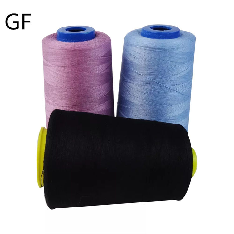 Factory direct sales of eco-friendly rayon long fiber multi colored embroidery  120D/2  thread  sewing thread 