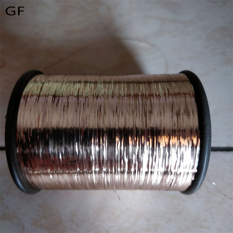 Good Quality Colorful M Type 100% Polyester Metallic Yarn 100g per spool Sewing Thread For Garment Accessories