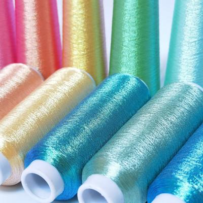 2023 high-quality wholesale hot-selling polyester yarn metallic  embroidery thread for clothing