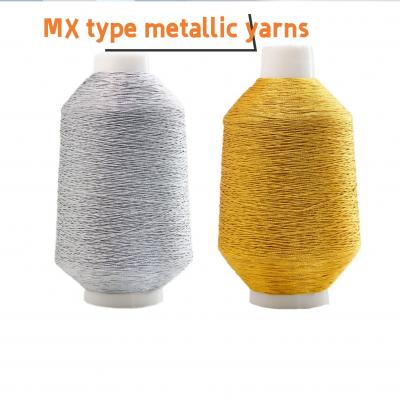 Wholesale MX Type Pure Metallic Golden Yarn Yarn Japanese Metallic Yarn